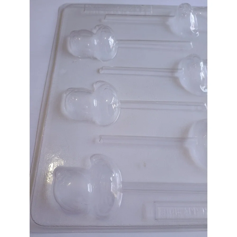 Duck Lollipop Chocolate Candy Mold Easter Rubber Ducky Chic Baby Shower‎